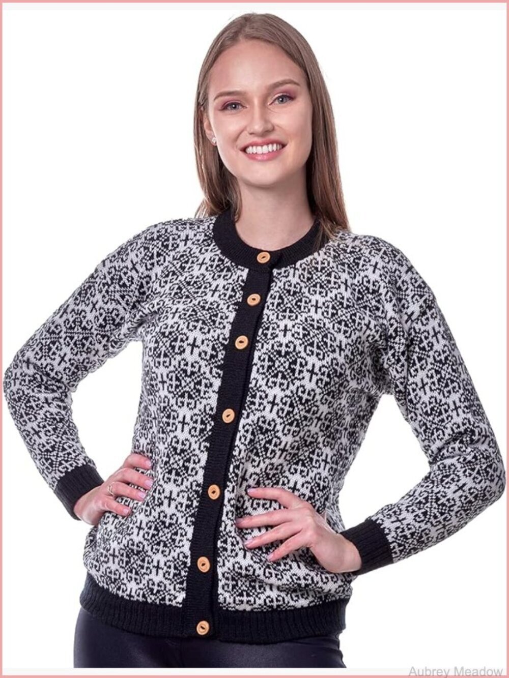 Warm Alpaca Wool Cardigan for Women Soft & Cozy